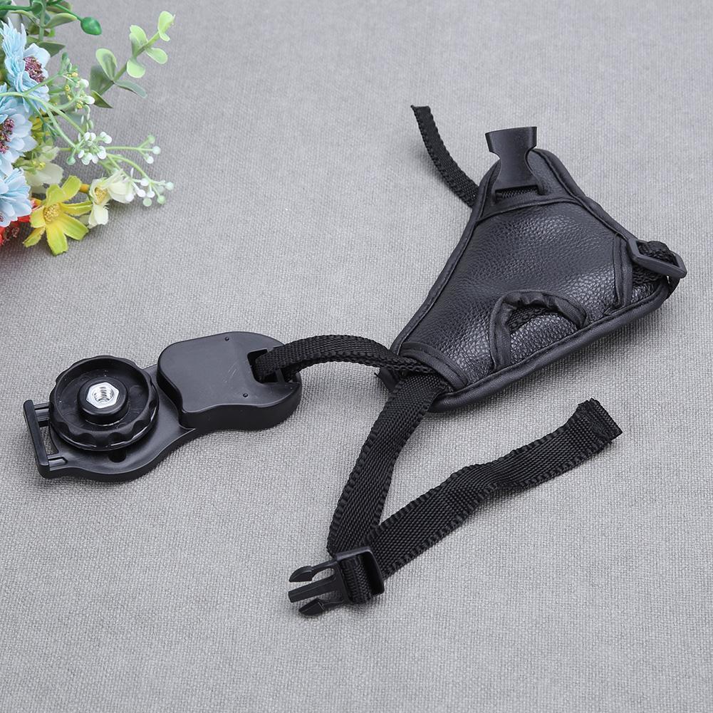 Professional Soft PU Leather Hand Grip Holder Wrist Strap for SLR Camera