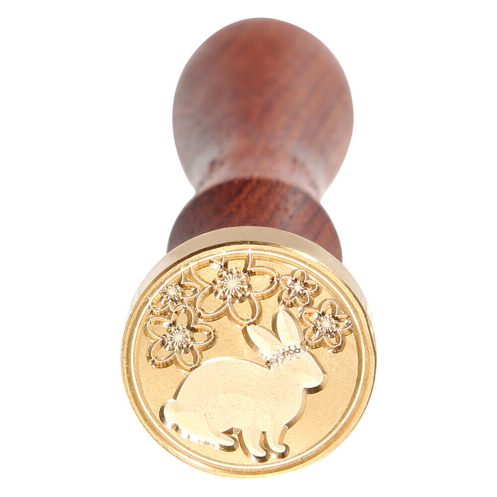 Animal Pattern Fire Painting Stamp Wax Seal for Stamping Envelope Card (I)
