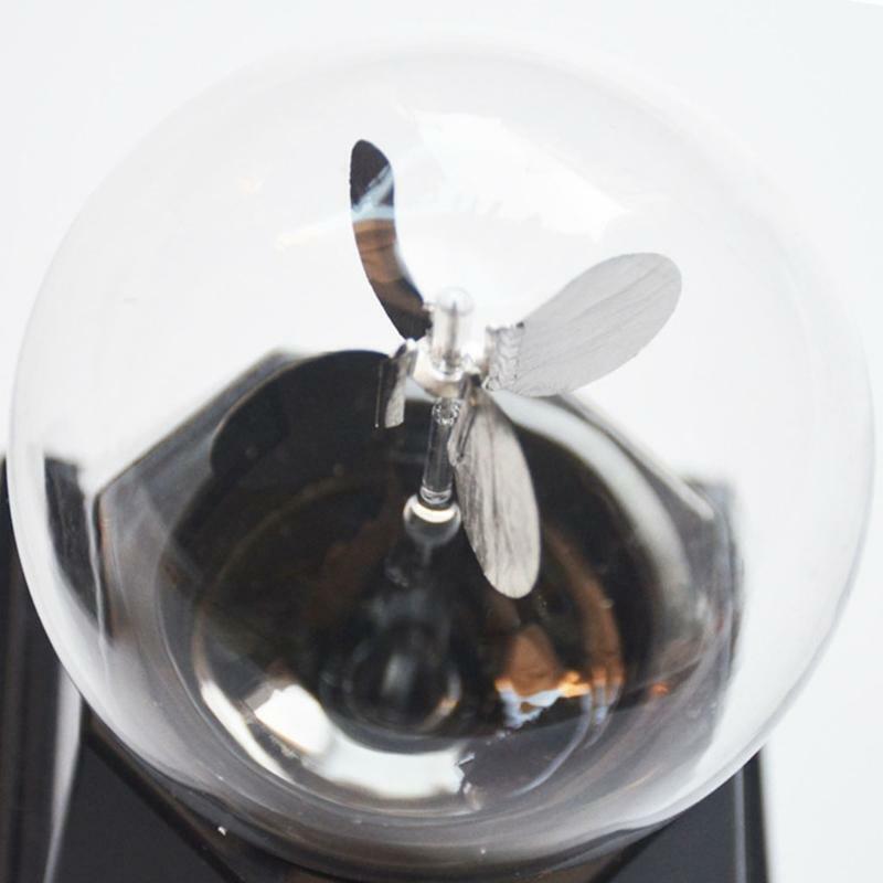 Solar Power Radiometer Crookes Spinning Vanes Glass Windmill Gift Home Desk Deco