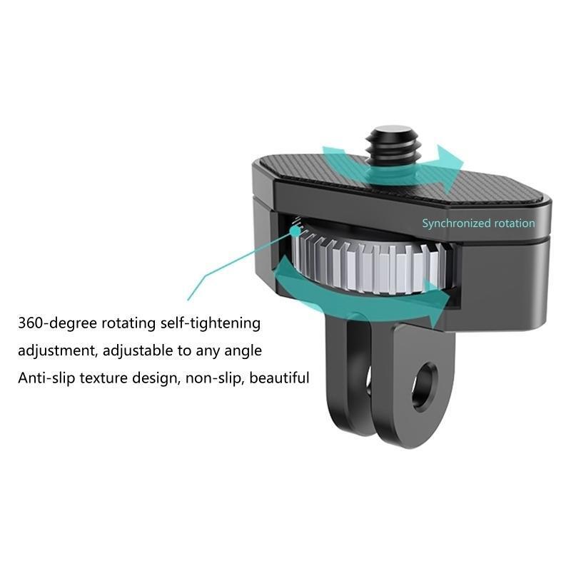 Aluminum Alloy 360 Rotation Adjustable Adapter for POCKET 2/360 ONE X2 Accs
