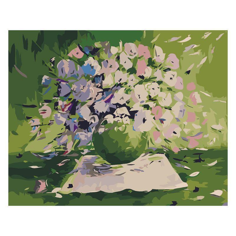 Flowers Paint By Numbers for Kids & Beginner , DIY Oil Painting Gift Kits