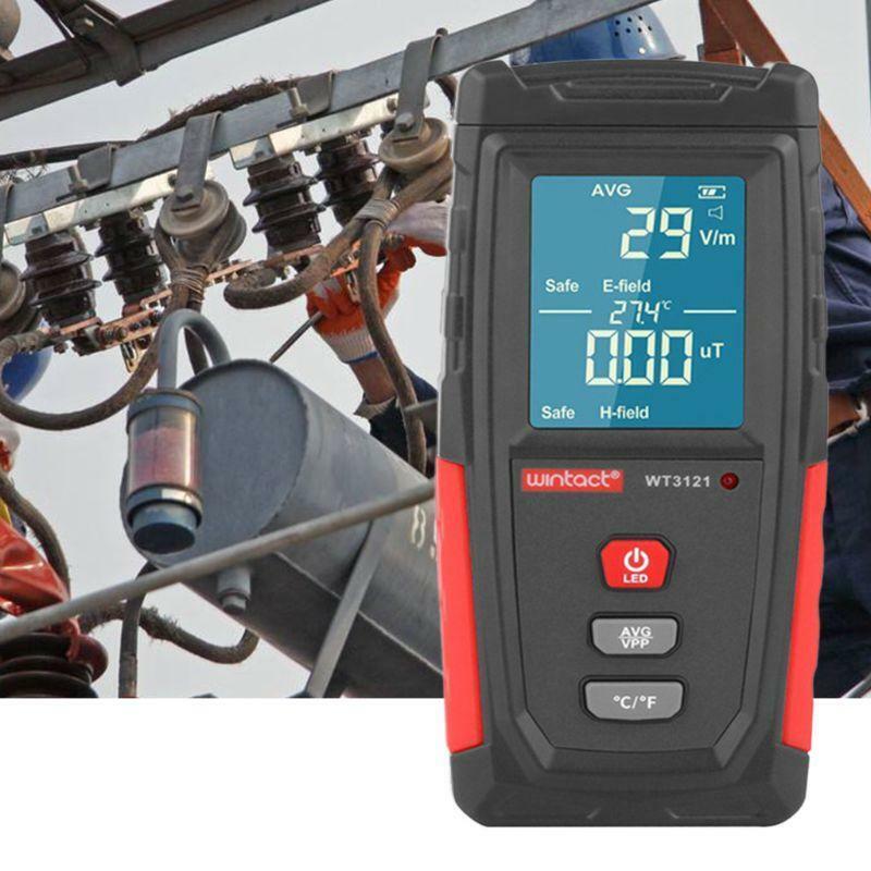 EMF Meter Electromagnetic Radiation Tester Electron Magnetic Field Dosimeter