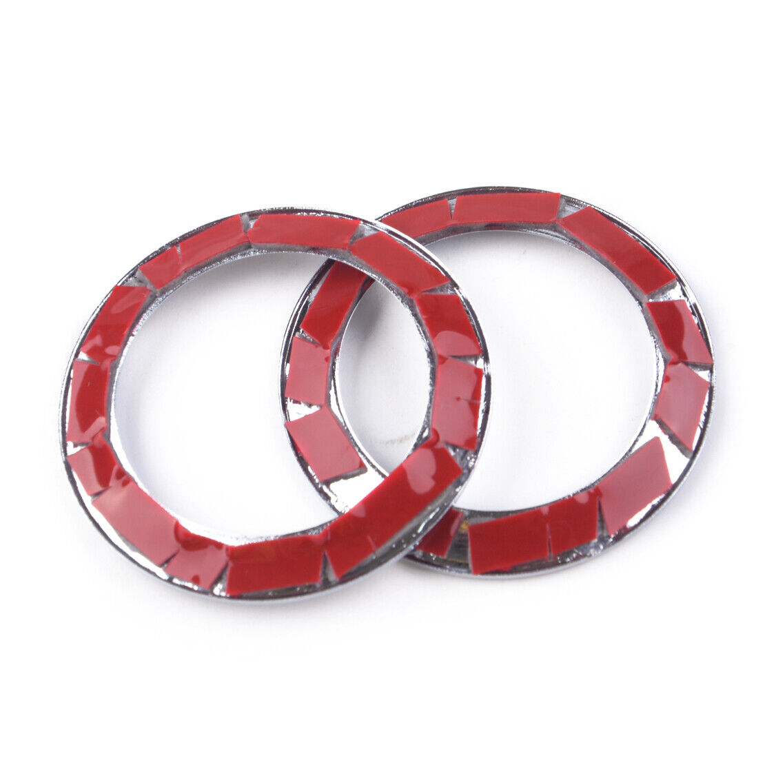 Chrome 2pcs Cover Trim Door Fit for Jeep Grand Cherokee 11-18 Stereo Speaker Lid