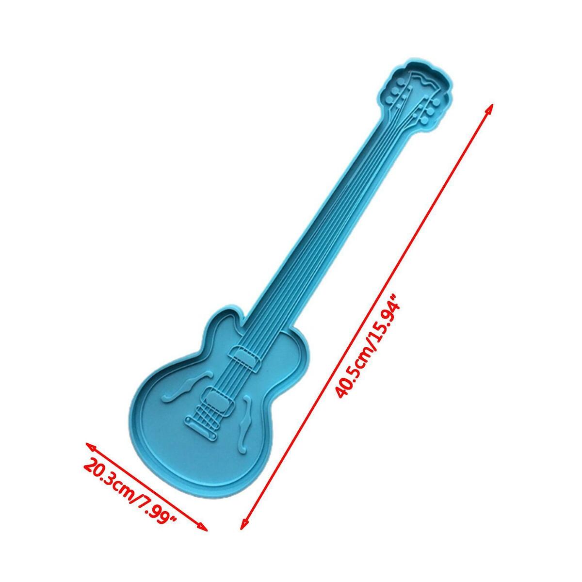 Guitar Casting DIY Mold Silicone Jewelry Making Epoxy Moulds Craft