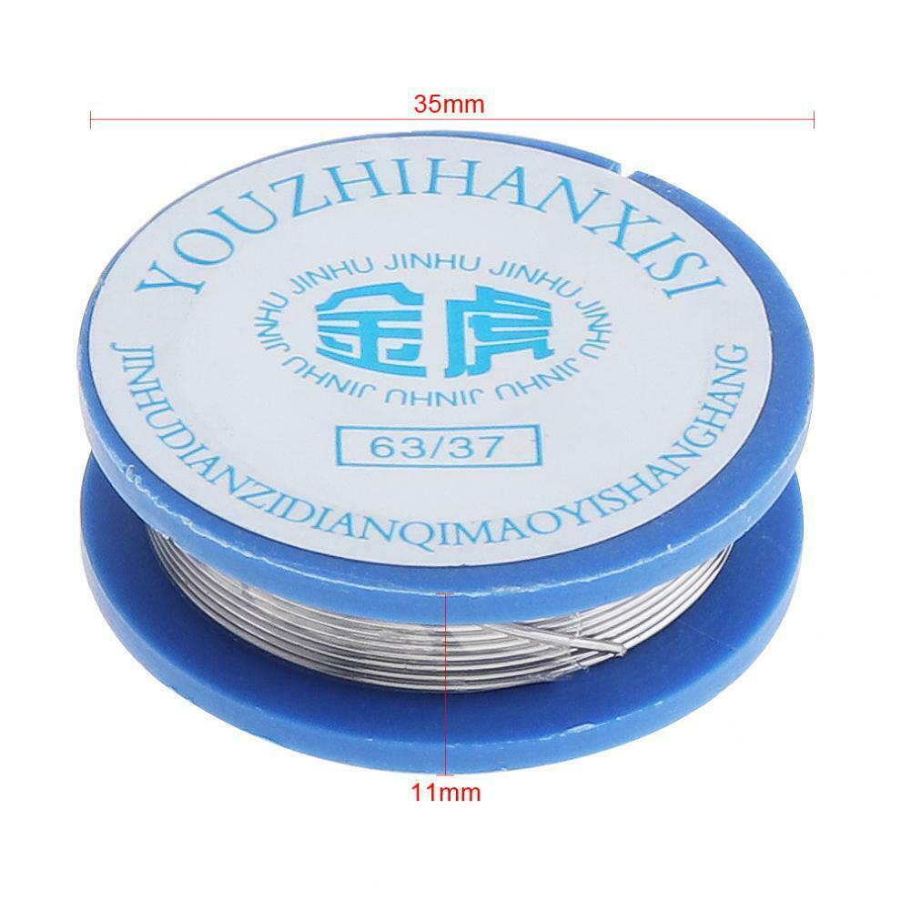Solder Core 2% Flux Soldering Welding Wire Spool Reel 0.8mm 10g 63/37