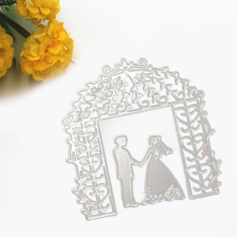 Wedding Metal Cutting Dies Stencil DIY Scrapbook Album Paper Card Template Mold