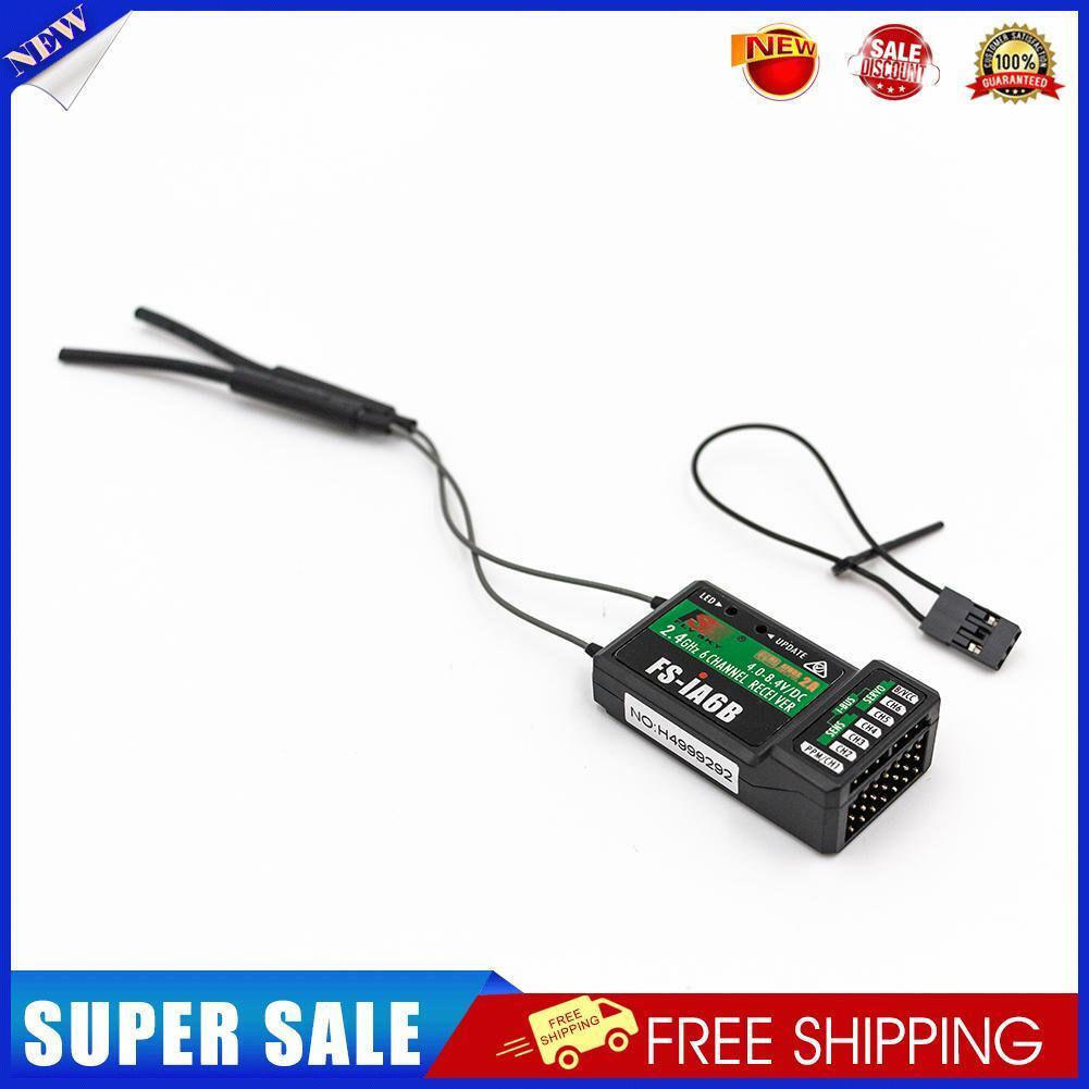 FlySky FS-iA6B 2.4G 6CH Receiver for RC Glider Flysky i4 i6 i10 Transmitter