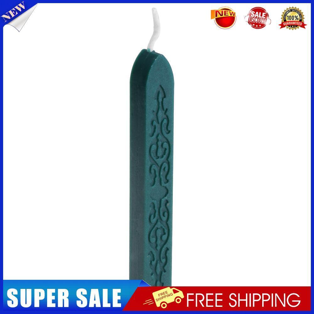Sealing Strip Branding Paint Stamp Seal Wax Beeswax Stick/Blackish Green
