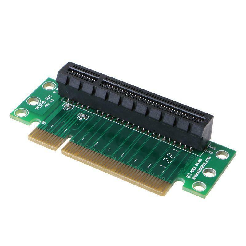 PCI Express 8X Riser Card 90 Degree Riser Adapter Card for 1U/2U Computer Kit
