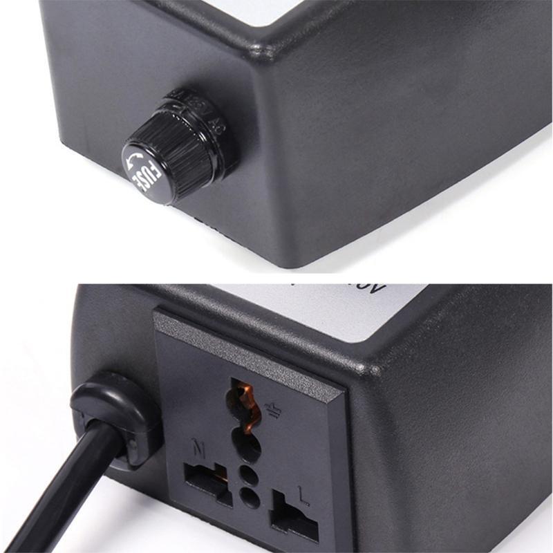 EU Plug 230V Stepless Motor Speed Controller Fan Governor Switch Dimmer Adjuster