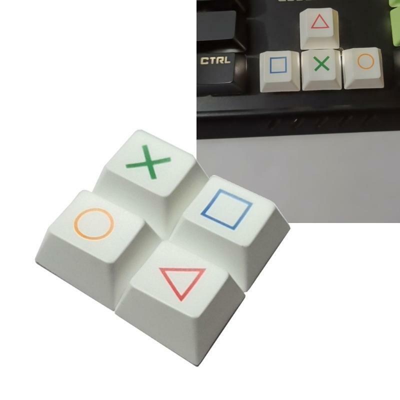 4 Pieces Keycap Direction Arrow Key WASD Dye Sublimation Gaming Keyboard Keycaps