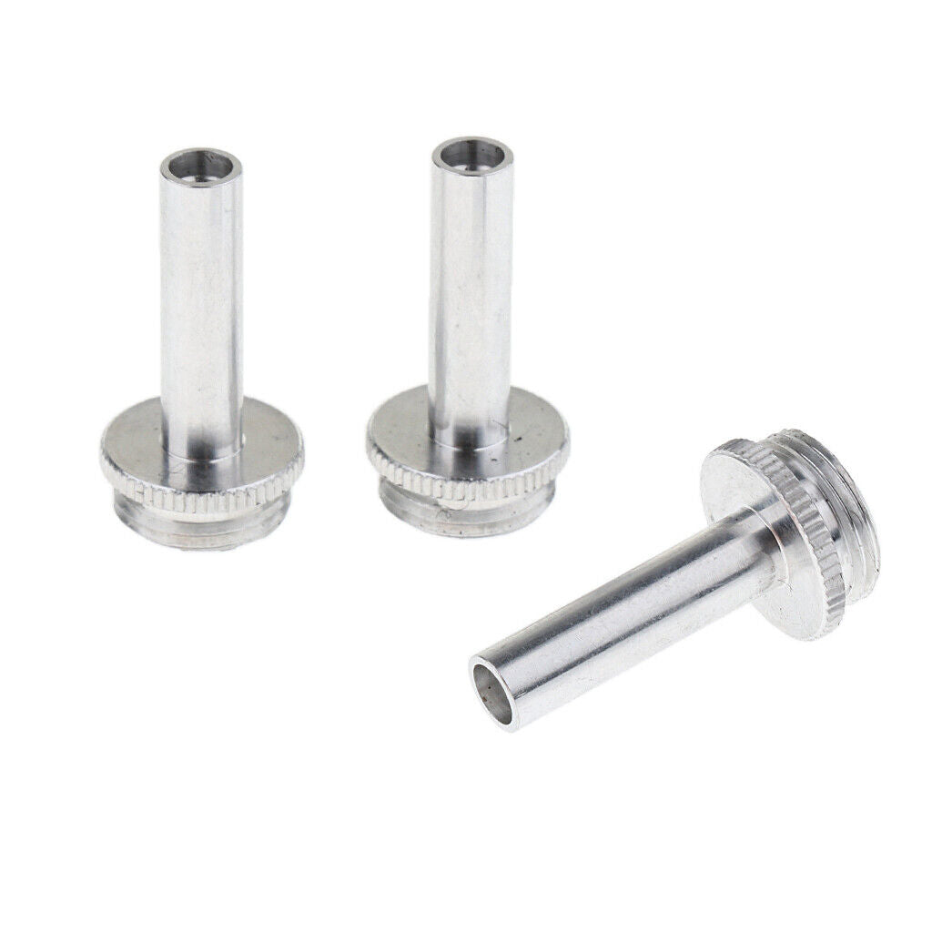 3 Pieces Trumpet Connecting Rod Piston Valve for Trumpet  Aluminum