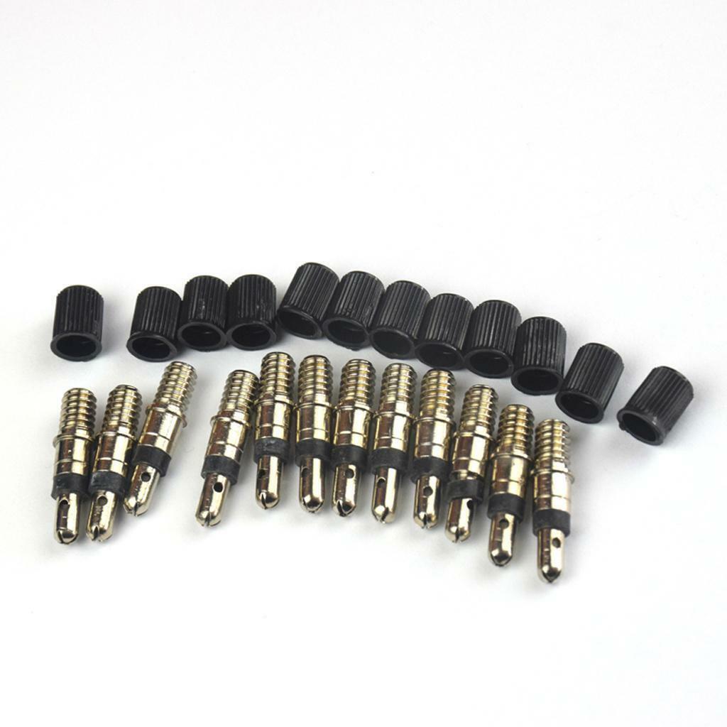 of 12 German Valve   Valve  with Caps 28mm Replacement