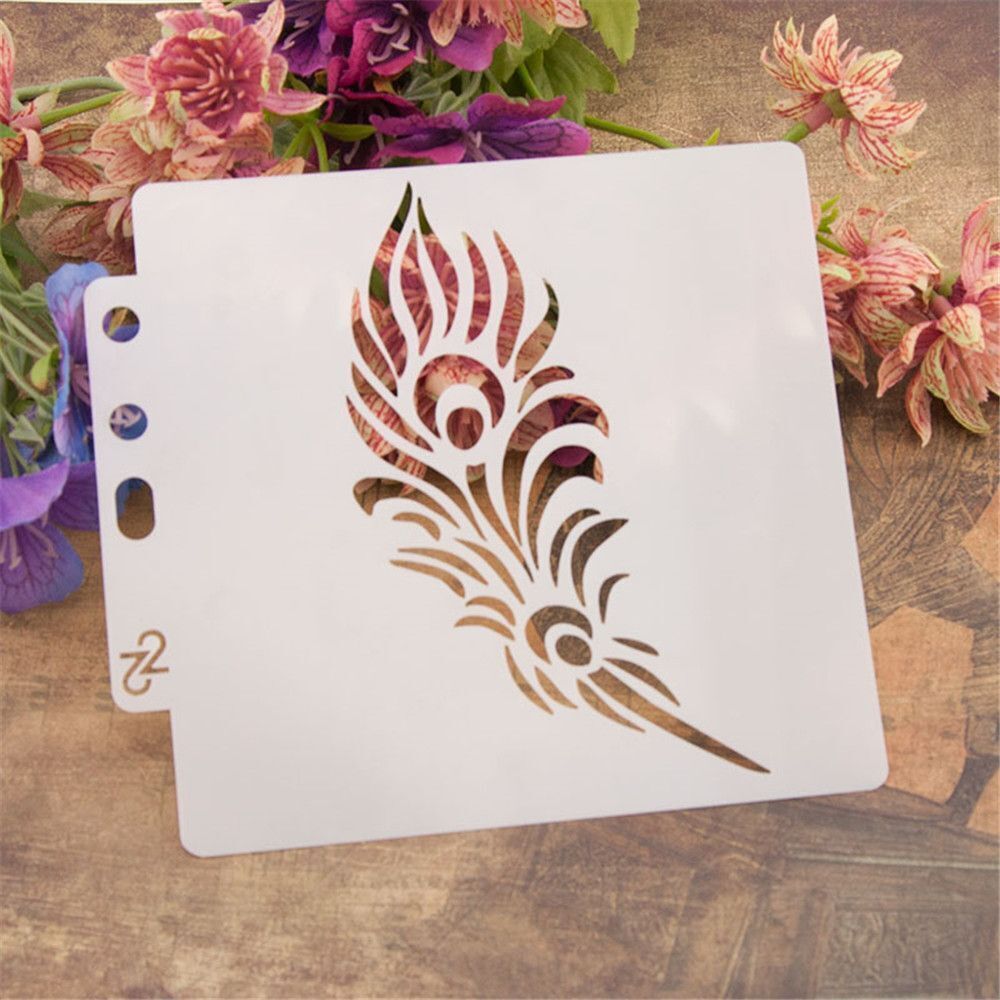 Craft Stamp Embossing Painting template Flower Layering Stencils Scrapbooking