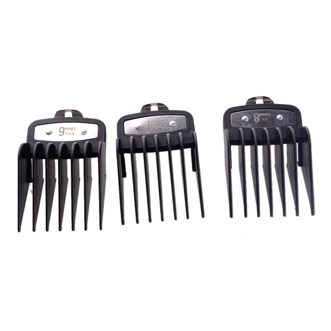 10pcs/set Cutting Hair Clipper Limit Combs Premium Guides Guards Fit For Wahl