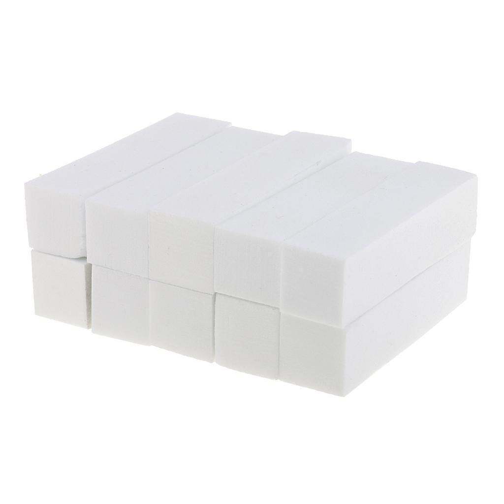 10 Pces  Manicure Pedicure Polish Buffer Buffing Arcylic  Tools