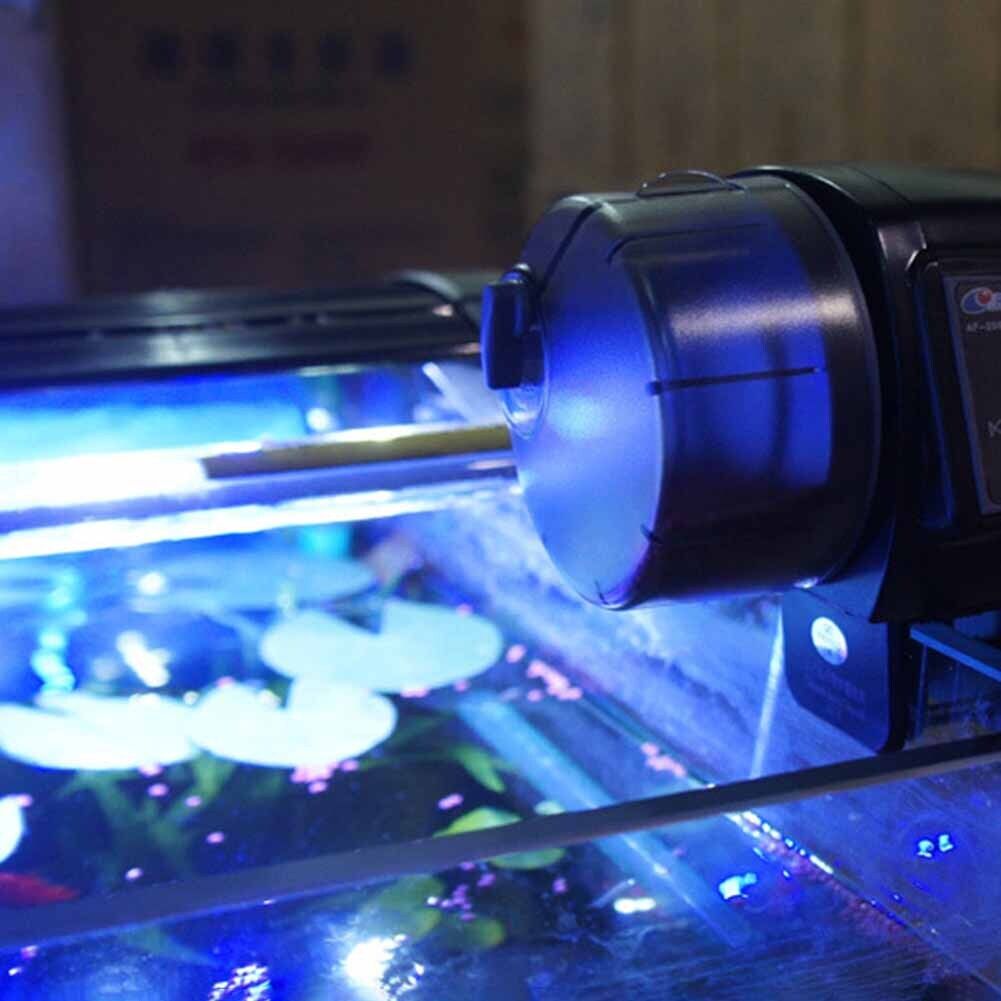 Automatic Fish Tank Feeder Aquarium LCD Indicate Feeding Dispenser (AF2003)