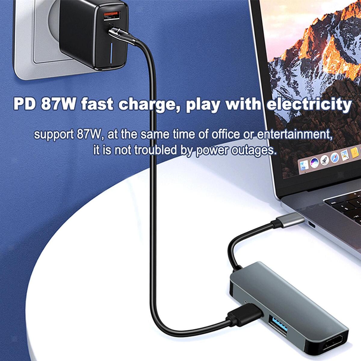 USB  HDMI Adapter USB 3.0  Transfer 4K HDMI 30Hz for Laptop