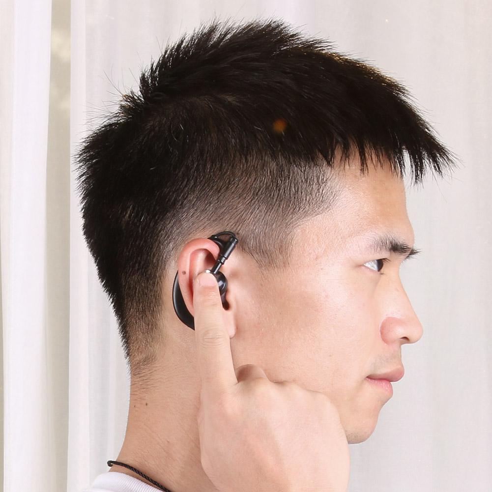 G Shape 2pin K Type In-ear Earpiece with PTT Mic for Baofeng Kenwood Radio