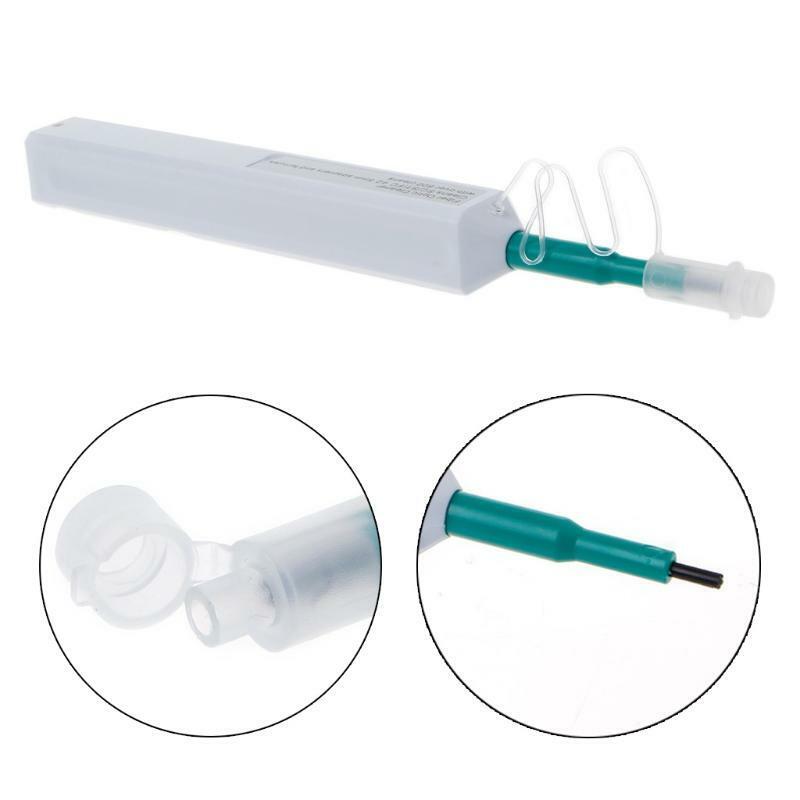 One-Click Fiber Optic Cleaner Pen 800 Times For SC ST FC 2.5mm Adapters Ferrules