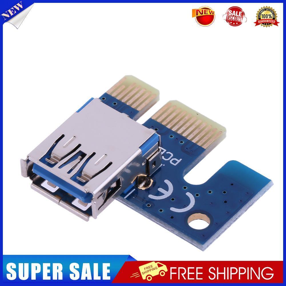 PCIe X1 Adapter PCI E 1X to USB 3.0 Female for PCI Express Riser Mining