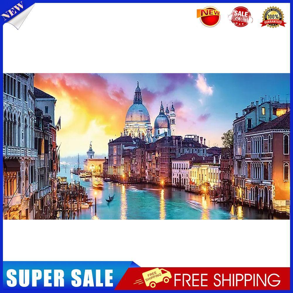 Evening in Venice 5D DIY Full Round Diamond Painting Landscape Decor Craft