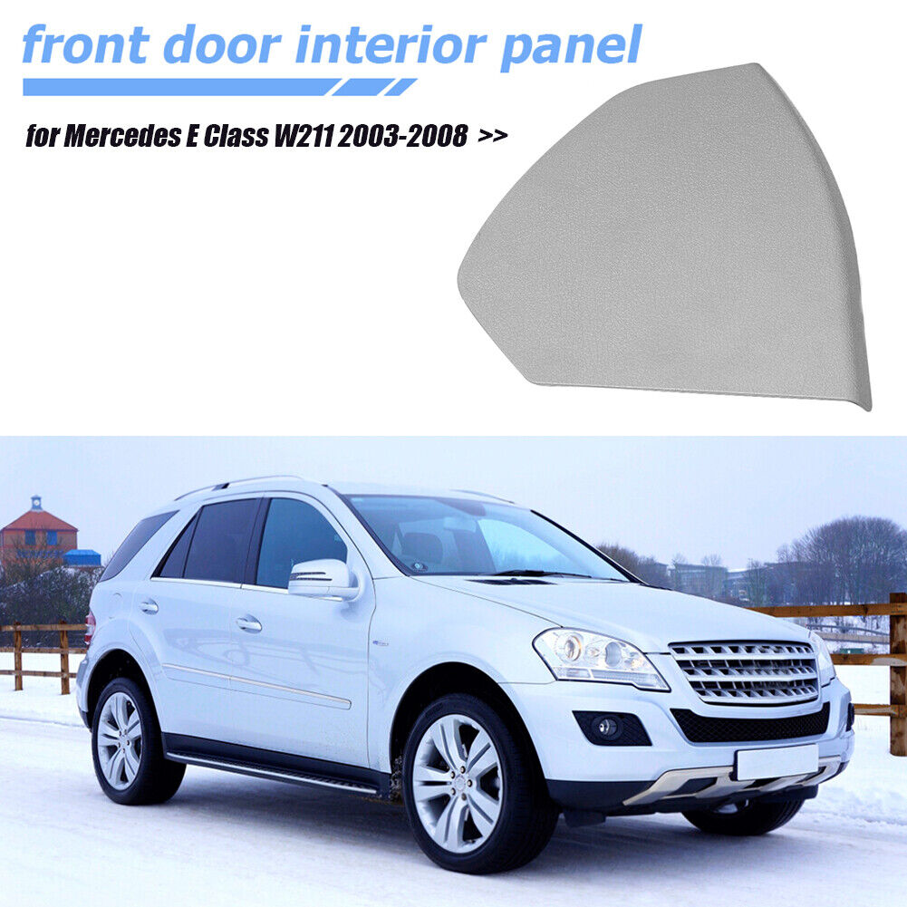 Car Left Front Door Cover Trim Shell for Benz E Class W211 03-08 (Grey)