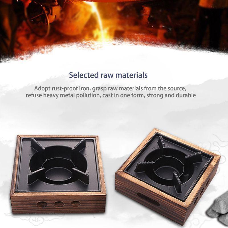 One-Person Alcohol Stove Portable Picnic Barbecue Cooking Oven Outdoor Camp BBQ