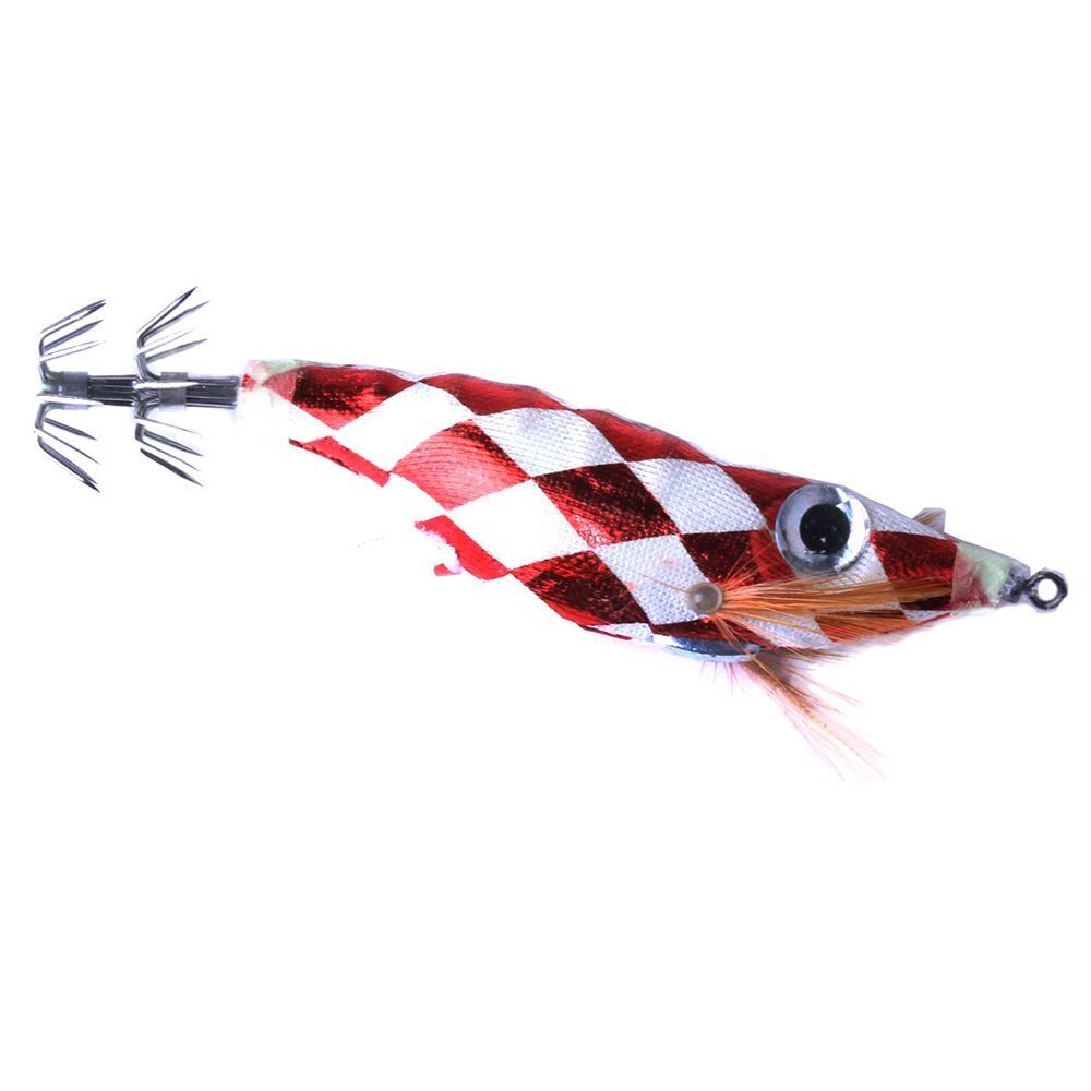 Bait Big Eyes Squid Jigs Luminous Shrimp Lure Glow in the Dark Night Fishing