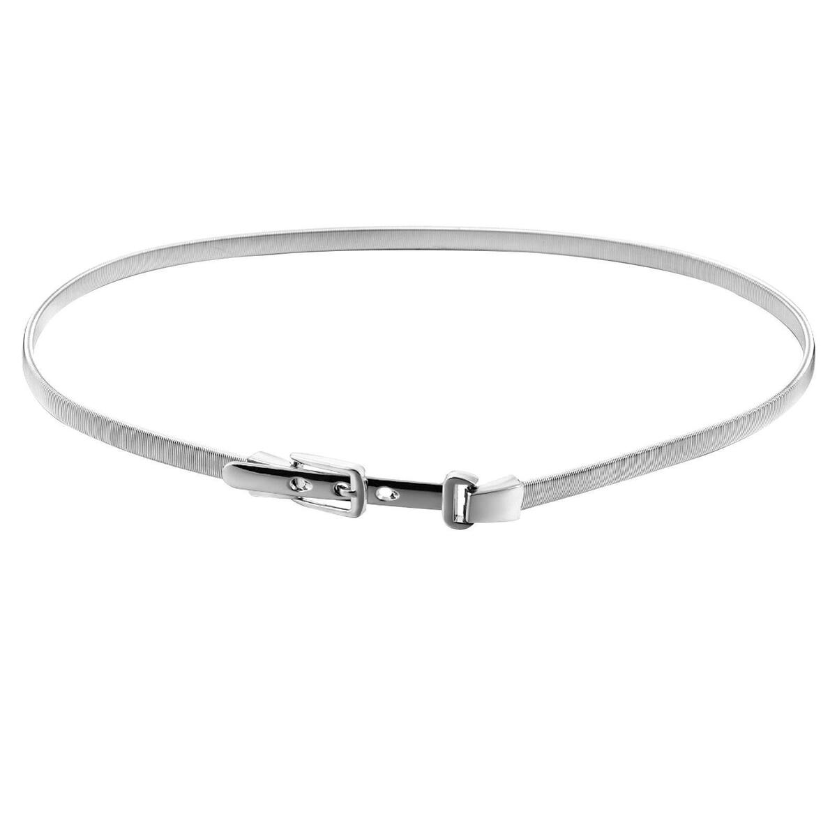 Chain Belt Elastic with Buckle Stretch Dress Sweater Women Belt Chains Sash