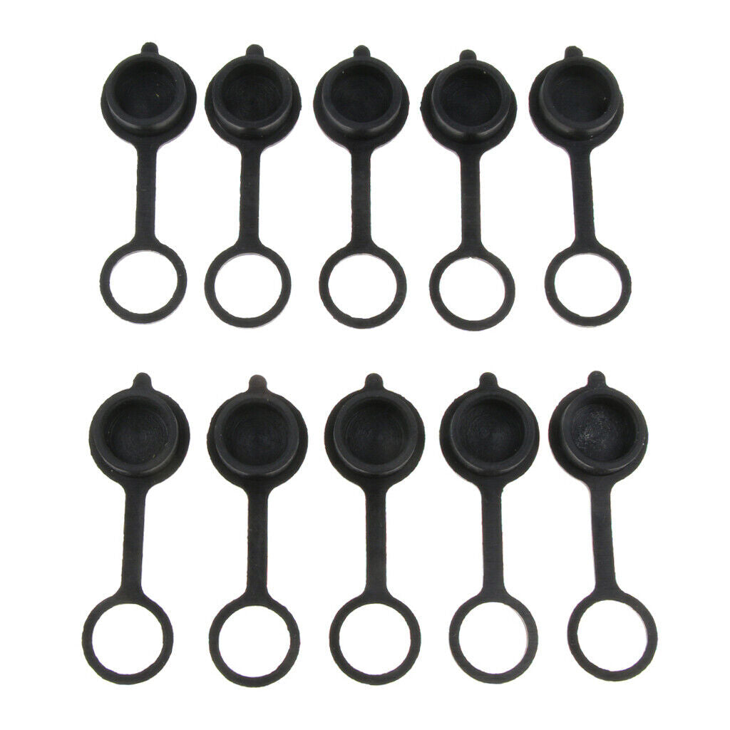 10pcs Electric Scooter Charging Port Covers Silicone  Accessories