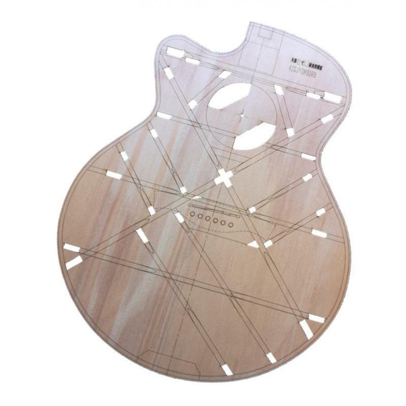 Wood Guitar Body Template for 41inch SJ Corner Guitar Making Mold Shape Part