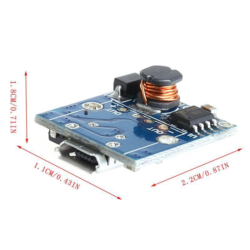 5V Lithium Battery Charger Protection Boost Board USB Li-Po 18650 For Power Bank