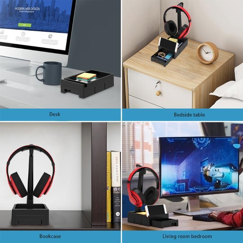 Supporting Earphone Gaming Headset Hanger Accessories for Home Office Bars
