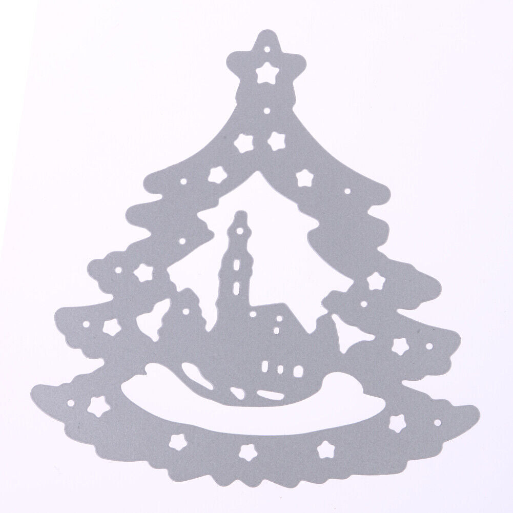 Tree Background Design Cutting Dies Stencils for Scrapbooks Embossing Decor