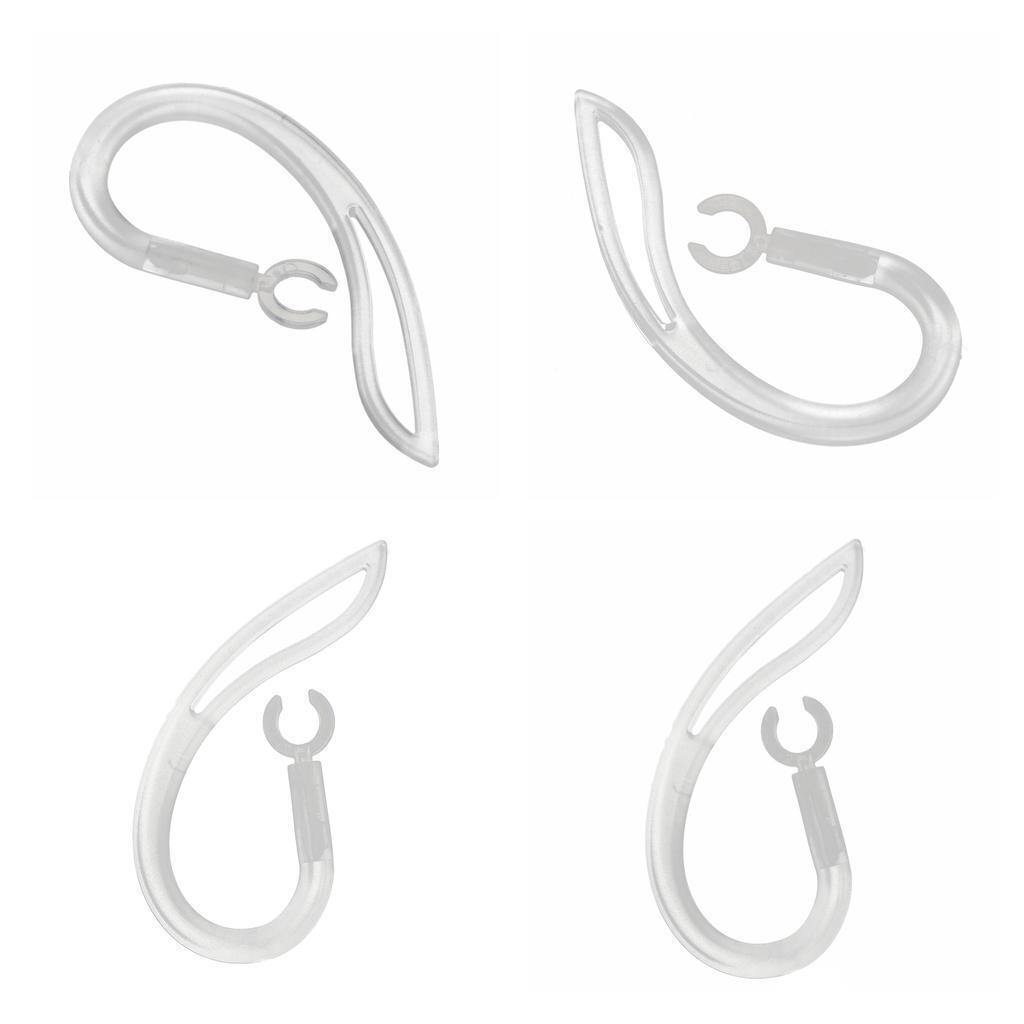 4Pcs Practical Universal Replacement Ear Hook Anti-lost Clear For Headset