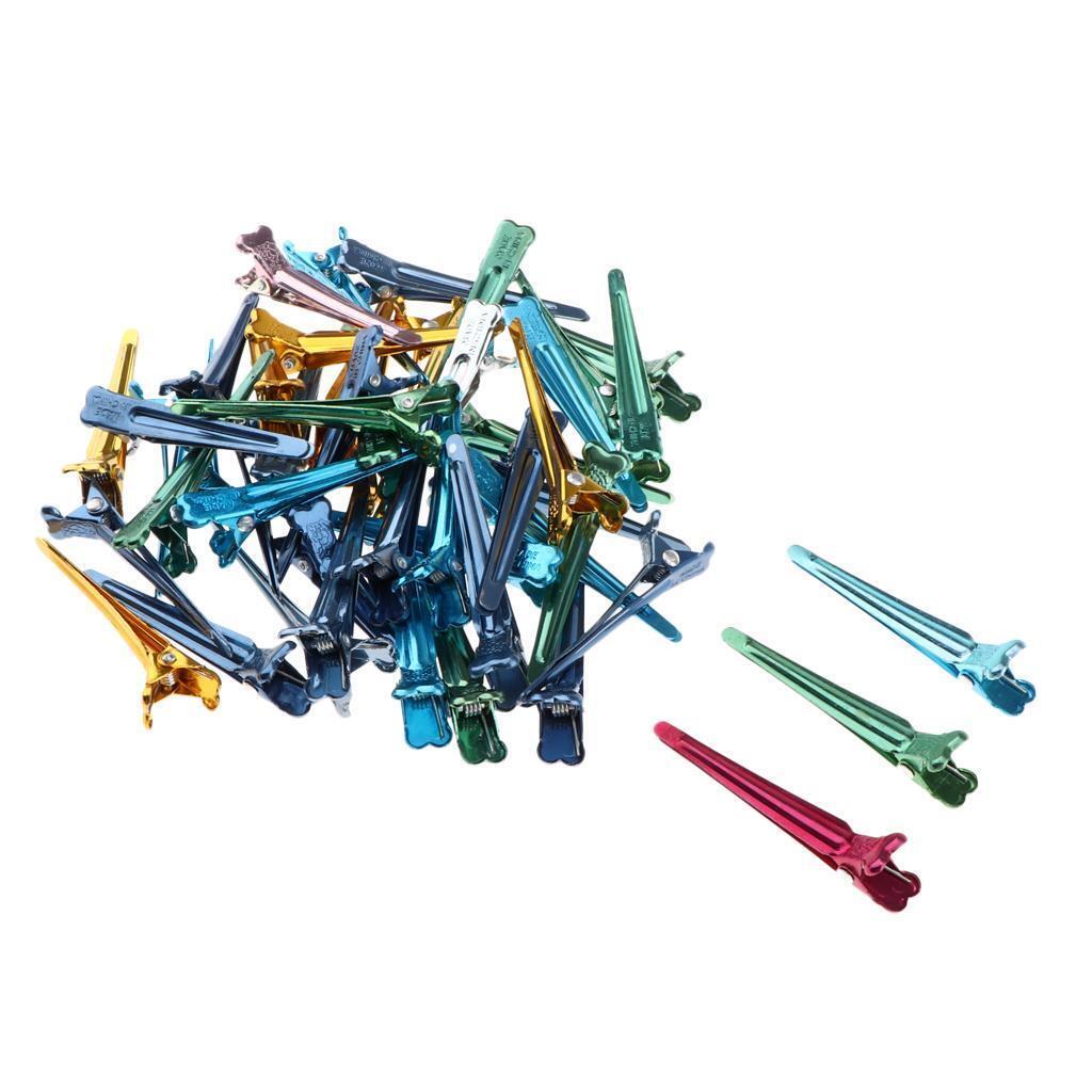 Hair Styling Hair Clamp Salon Pins Curling Clips Hairdressing Tools 50 Piece