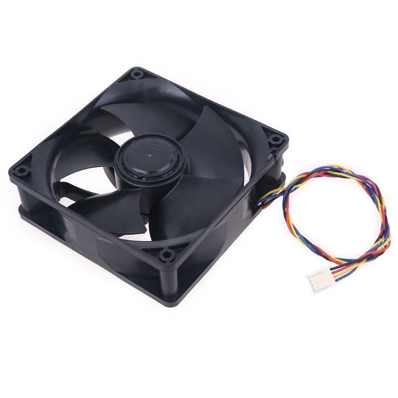 W12E12BS11B5-57 For Nidec 12038 DC12V 1.65A PWM Cooling Fan 12cm 6000RPM BTC