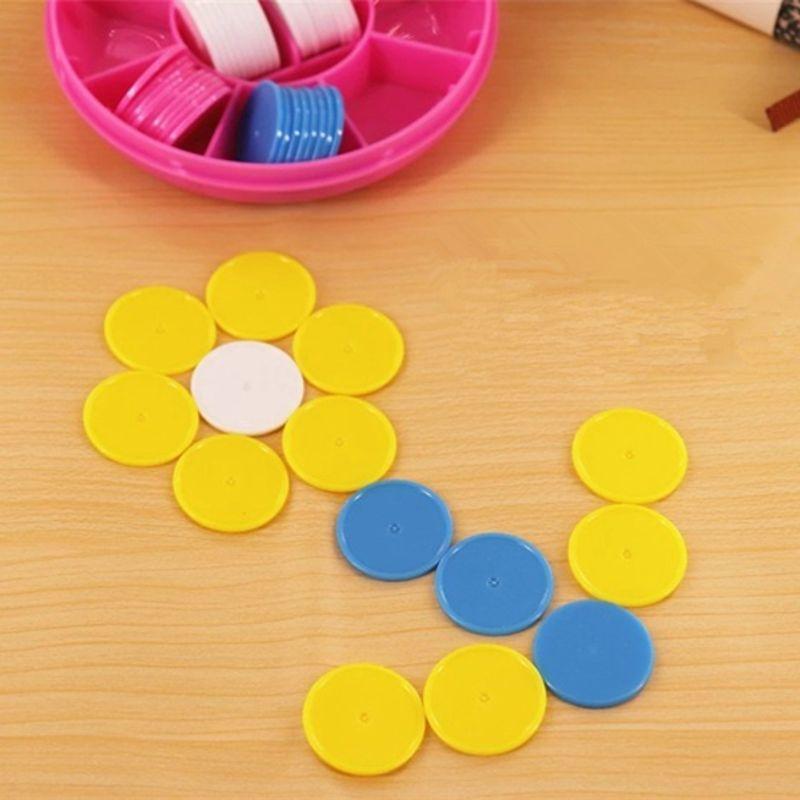 100 PCS Children Math Counting Number Chip Educational Brain Training Supplies