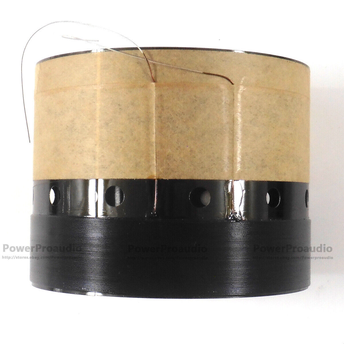 4 pcs of 76mm 3' inch black aluminous bass loudspeaker woofer speaker voice coil