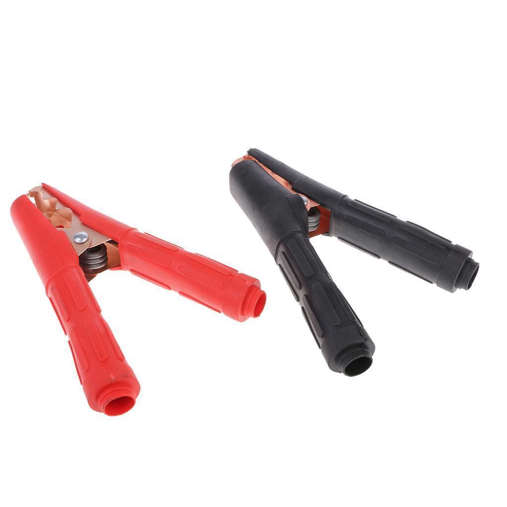 2x Car Vehicle Battery Charger Test Alligator Crocodile Clip Clamp 1000A