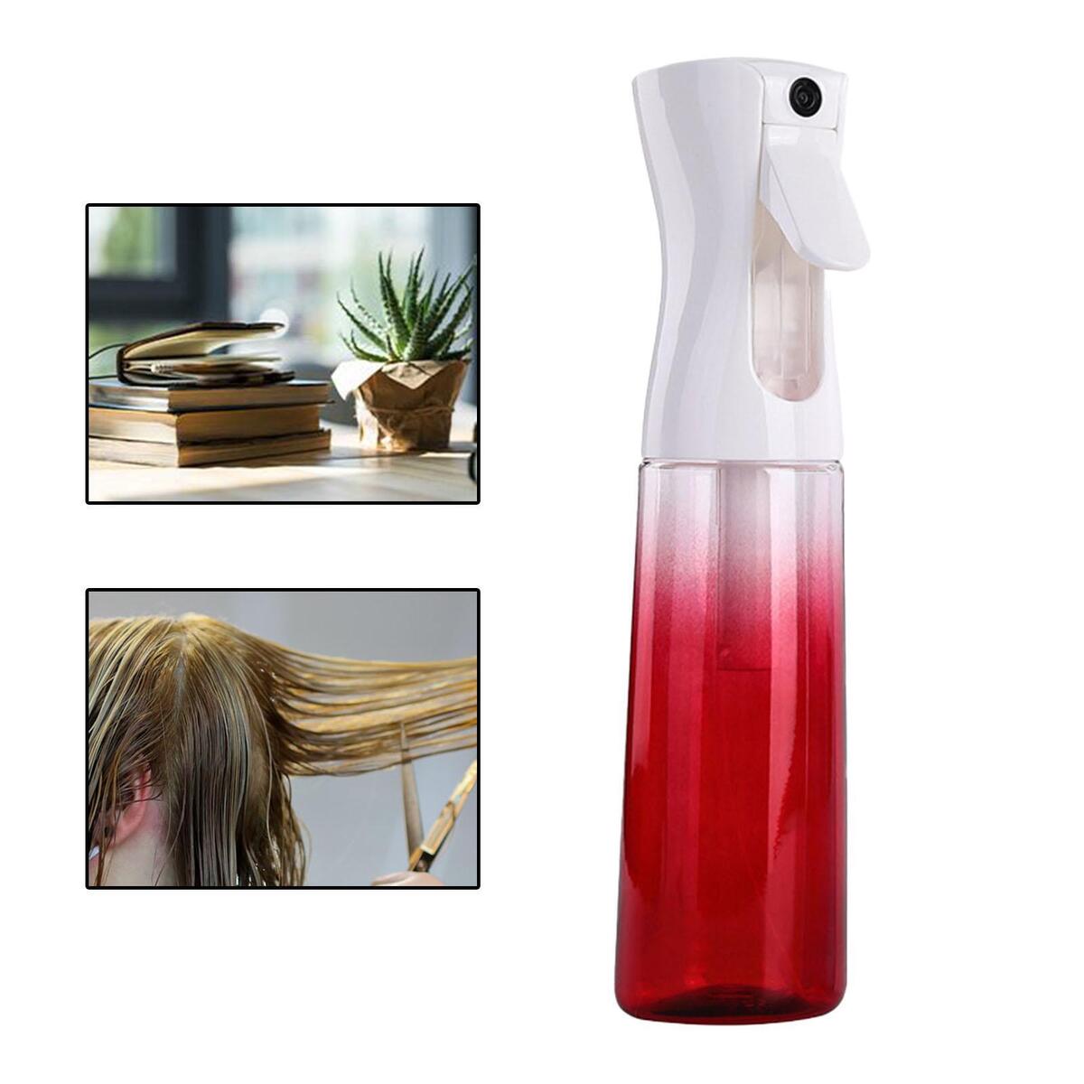 5x Multifunction Gradient Color Salon Spray Bottle 300ml  Mist Continuous