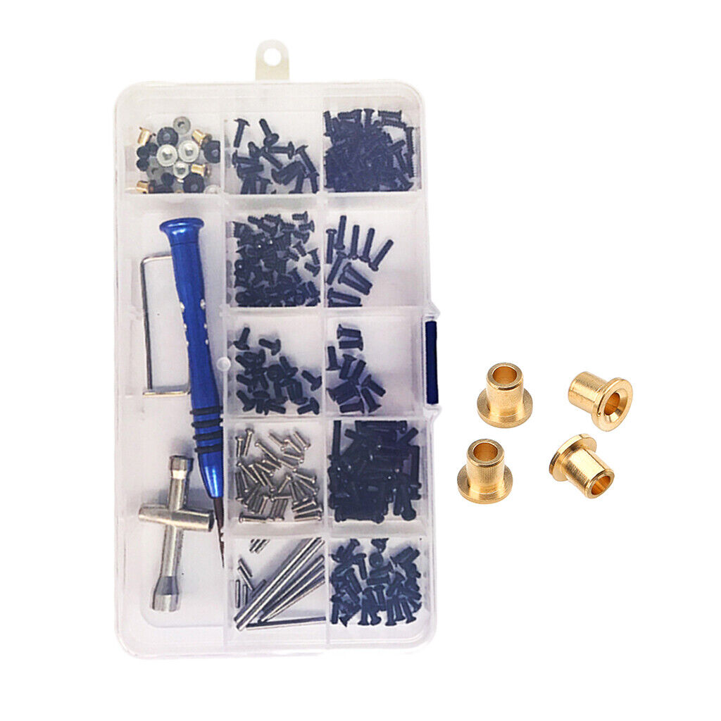 RC Screws Bolt Flange Bushing Sleeve Set for  1/14 144001 RC Car