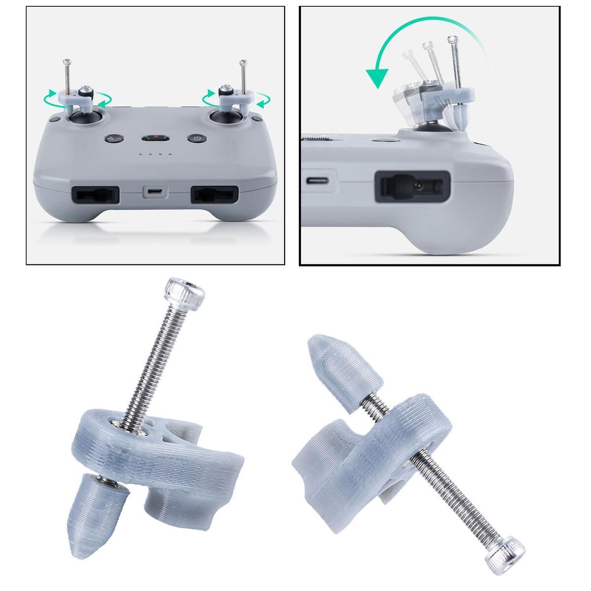 2 Pieces Rocker Joystick Fixed Speed Bracket for RC N1 Remote Controller