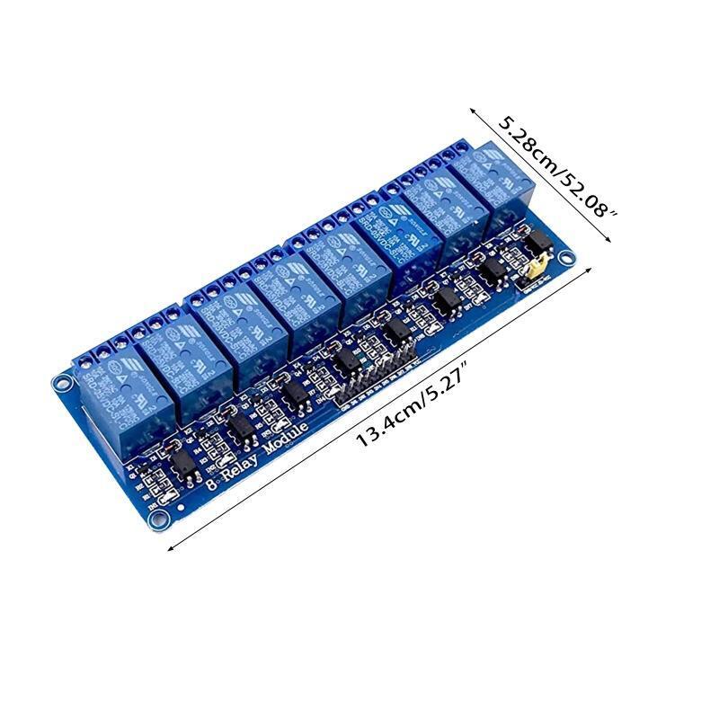 8 Way 5V Relay Module High Power Relay Control Board Single Switch Relay Board
