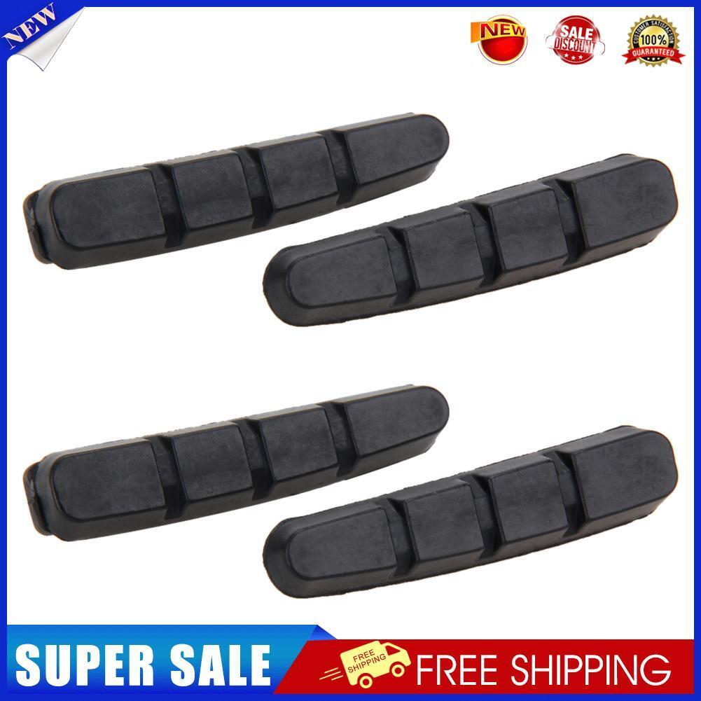 2 Pair Road Bike Brake Pads Rubber V Brake Blocks for DURA ACE ULTEGRA 105