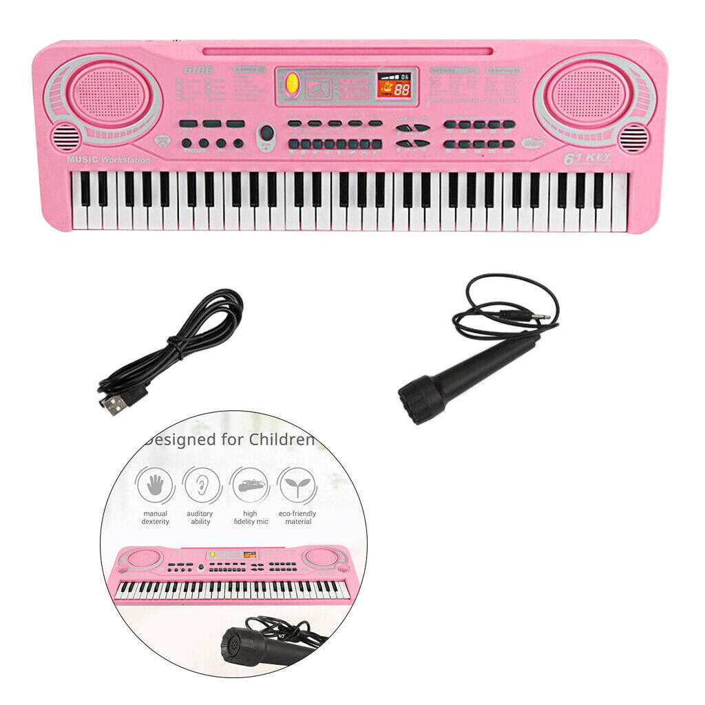 Musical Keyboard 61 Keys Electronic  Piano for Beginner