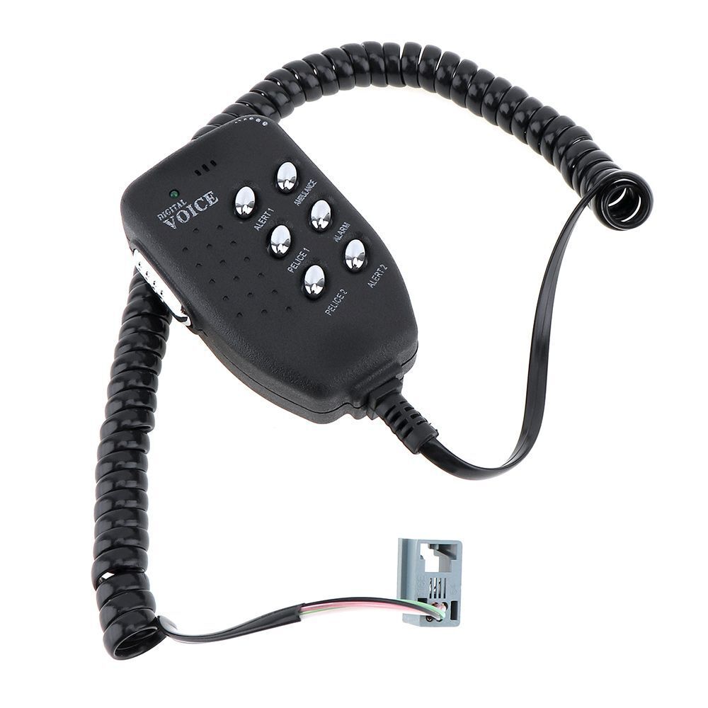 12V 100W 6 Sounds Speaker Emergency Sound Amplifier for Car Boat Van Truck