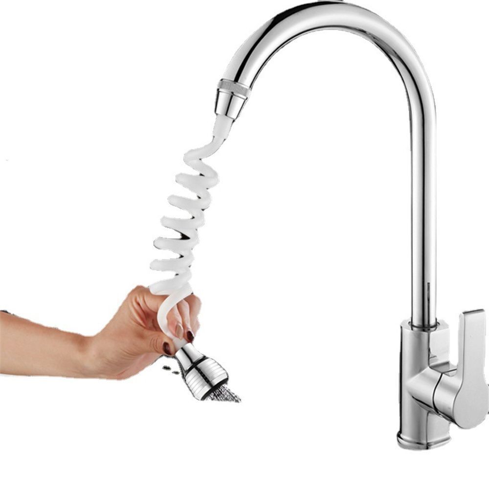 Stretchable Water Tap Extension Tube Faucet Accessories Multifunction Adapter