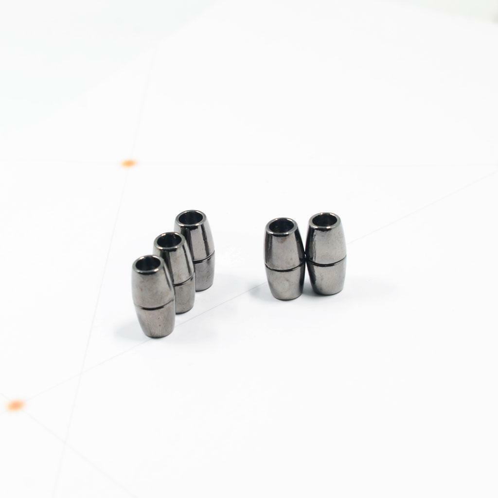 20Pcs  Magnetic Clasps Hooks Cord End Hat for DIY Necklace Jewelry